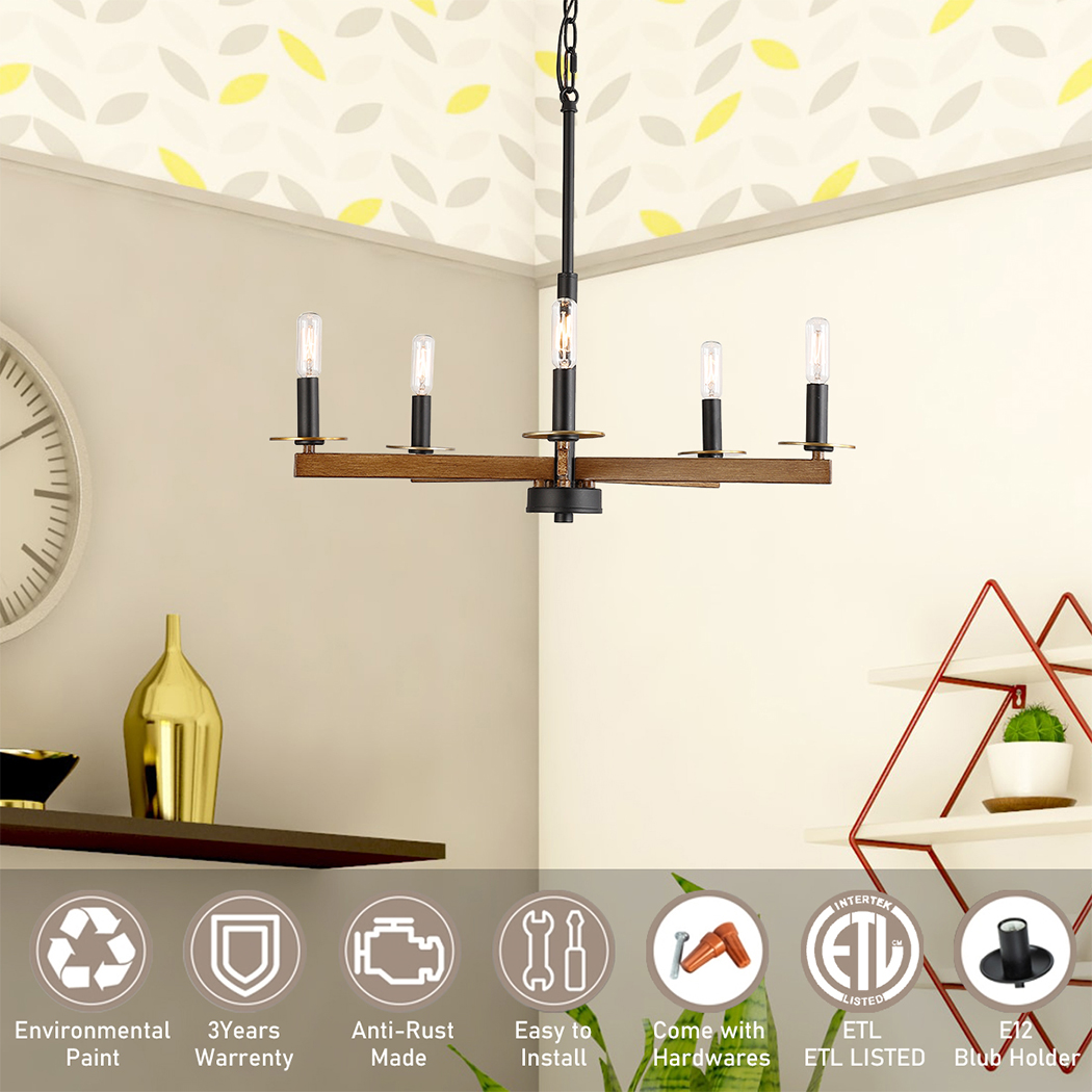 farmhouse chandelier