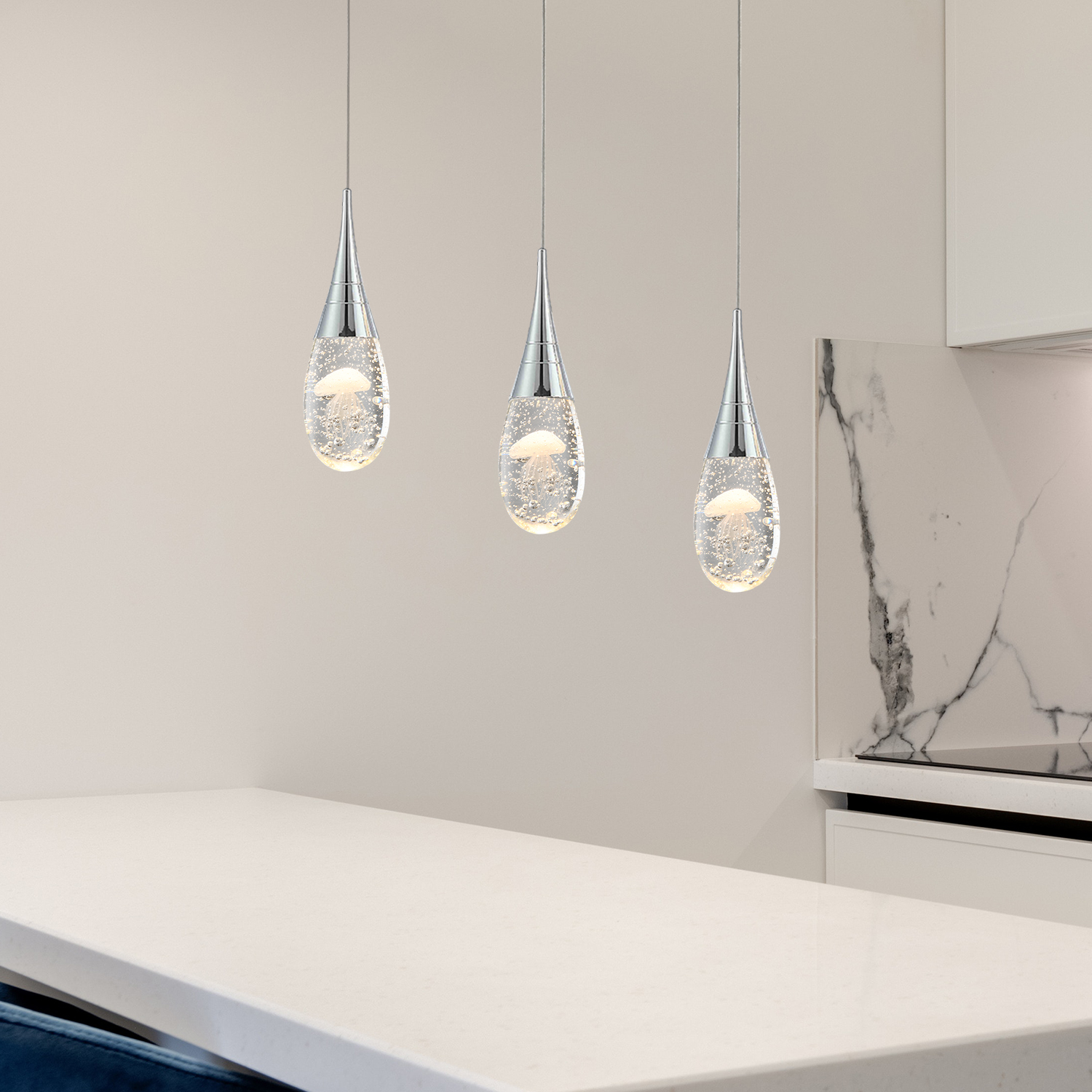 3-Light Pendant Lighting