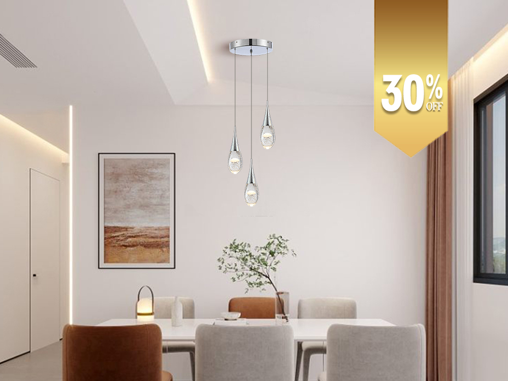 modern pendant light brass gold