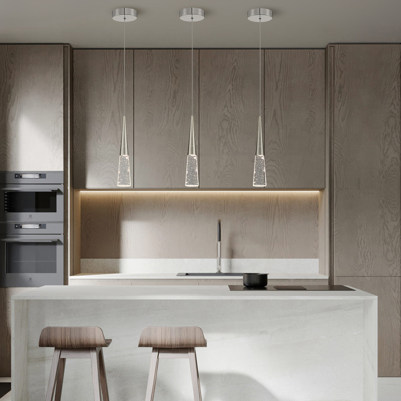 Mini Pendant Lighting in Kitchen