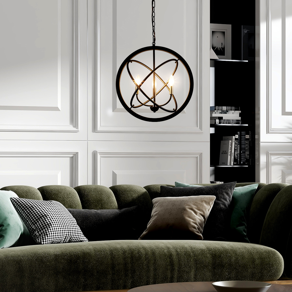 Modern Globe Pendant Chandelier