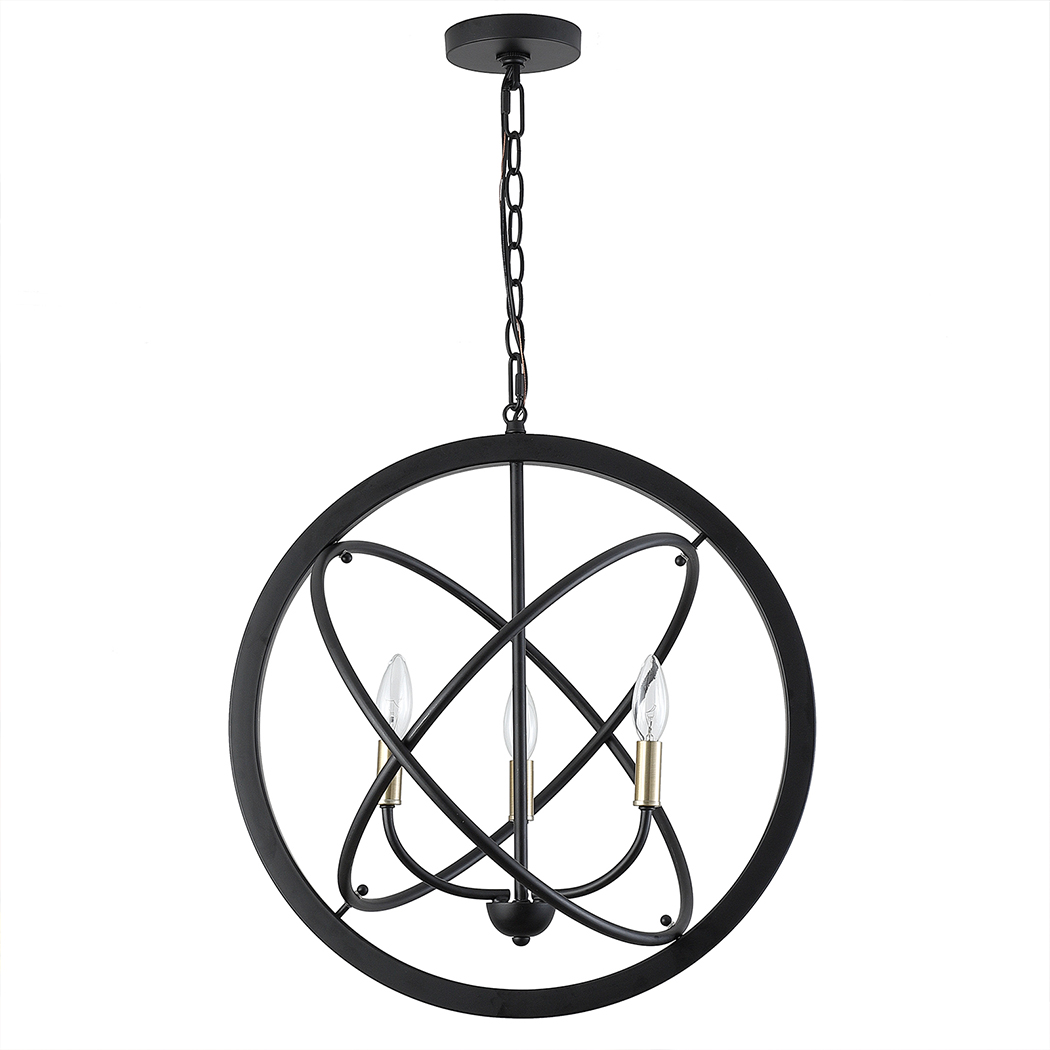 3 Light Globe Chandelier