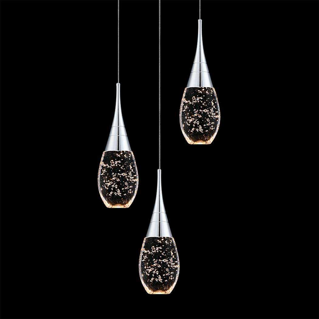 JoollySun Modern Pendant Light for Kitchen 3 Lights