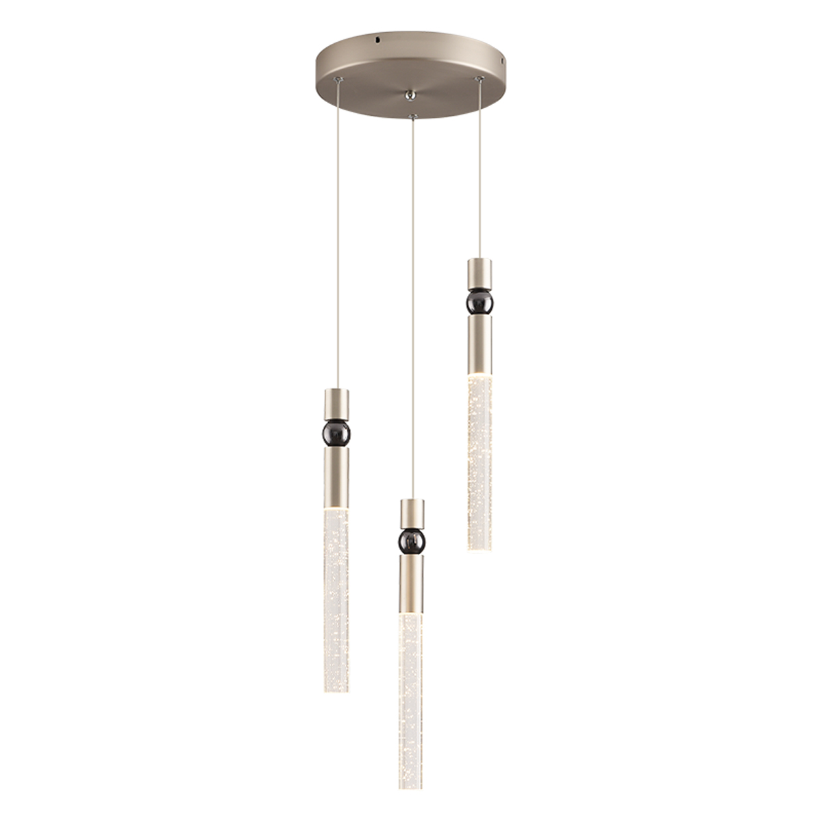 JoollySun Modern 3-Light Cluster Pendant Light