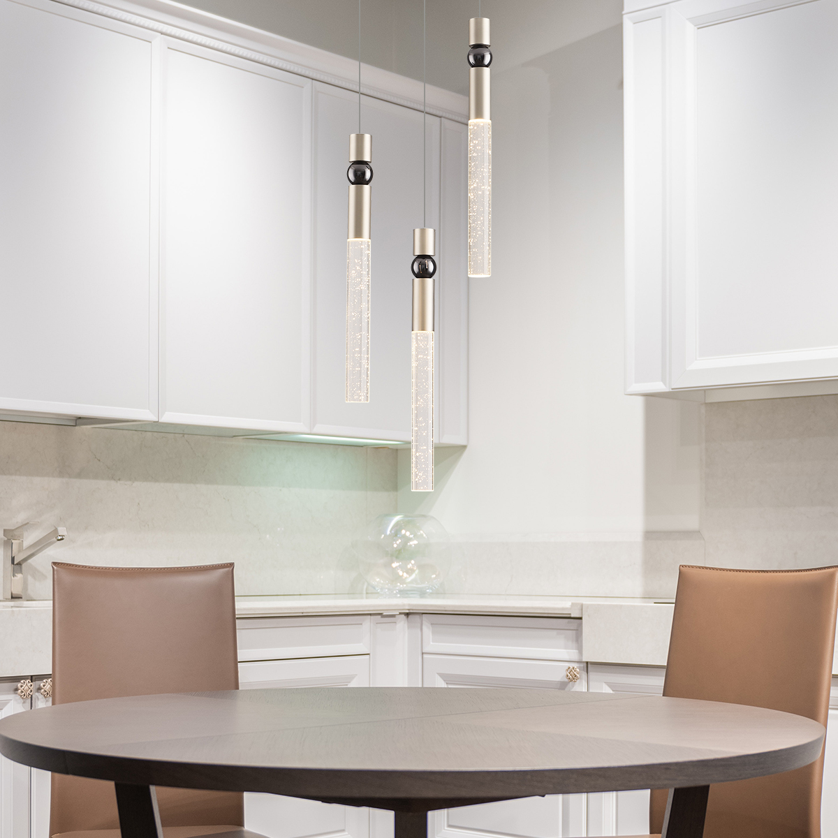 JoollySun Modern 3-Light Cluster Pendant Light