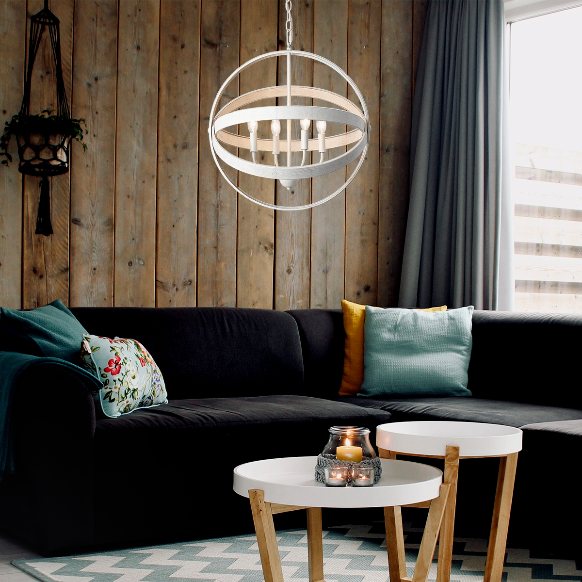 Globe Pendant Chandelier