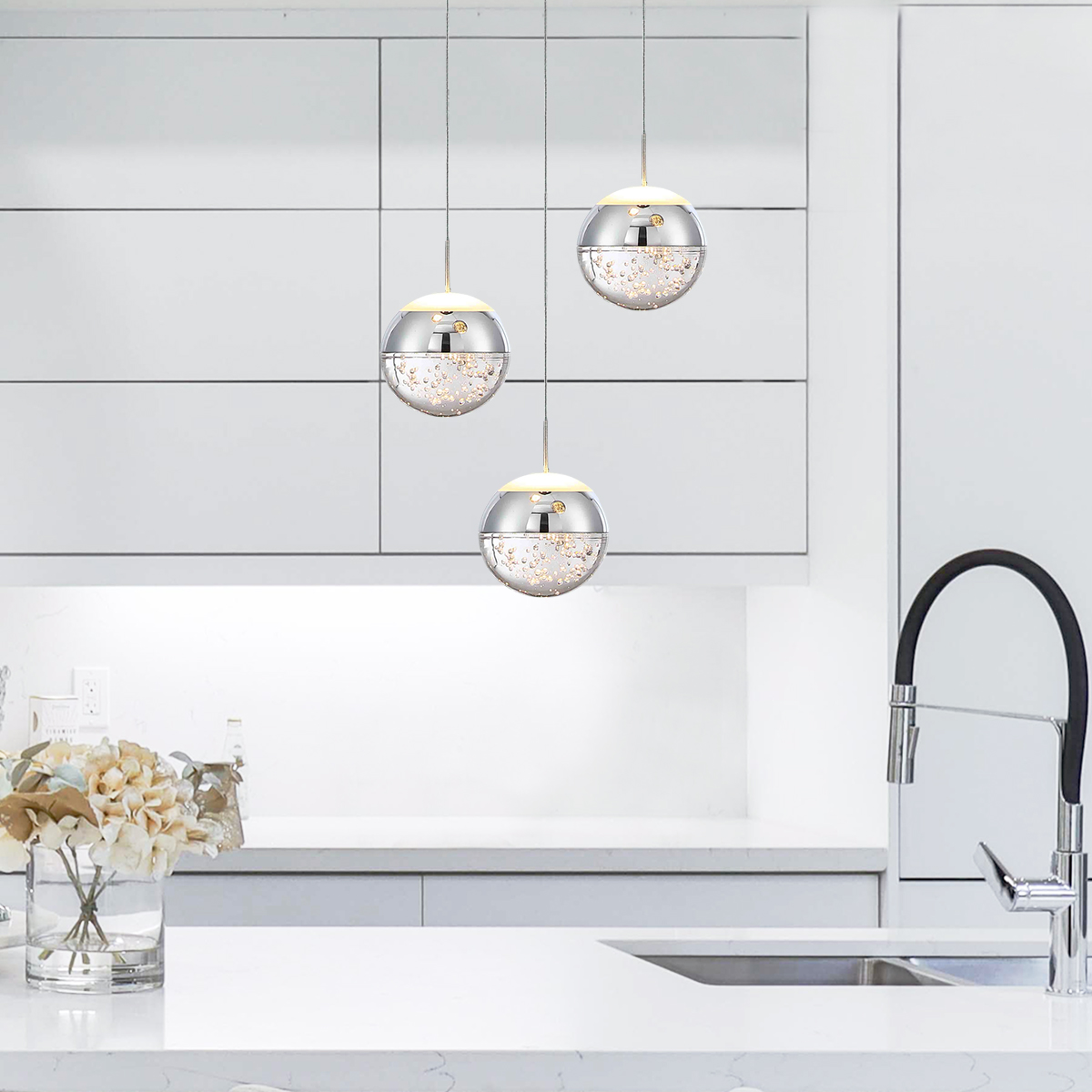 Cluster Globe Pendant Light