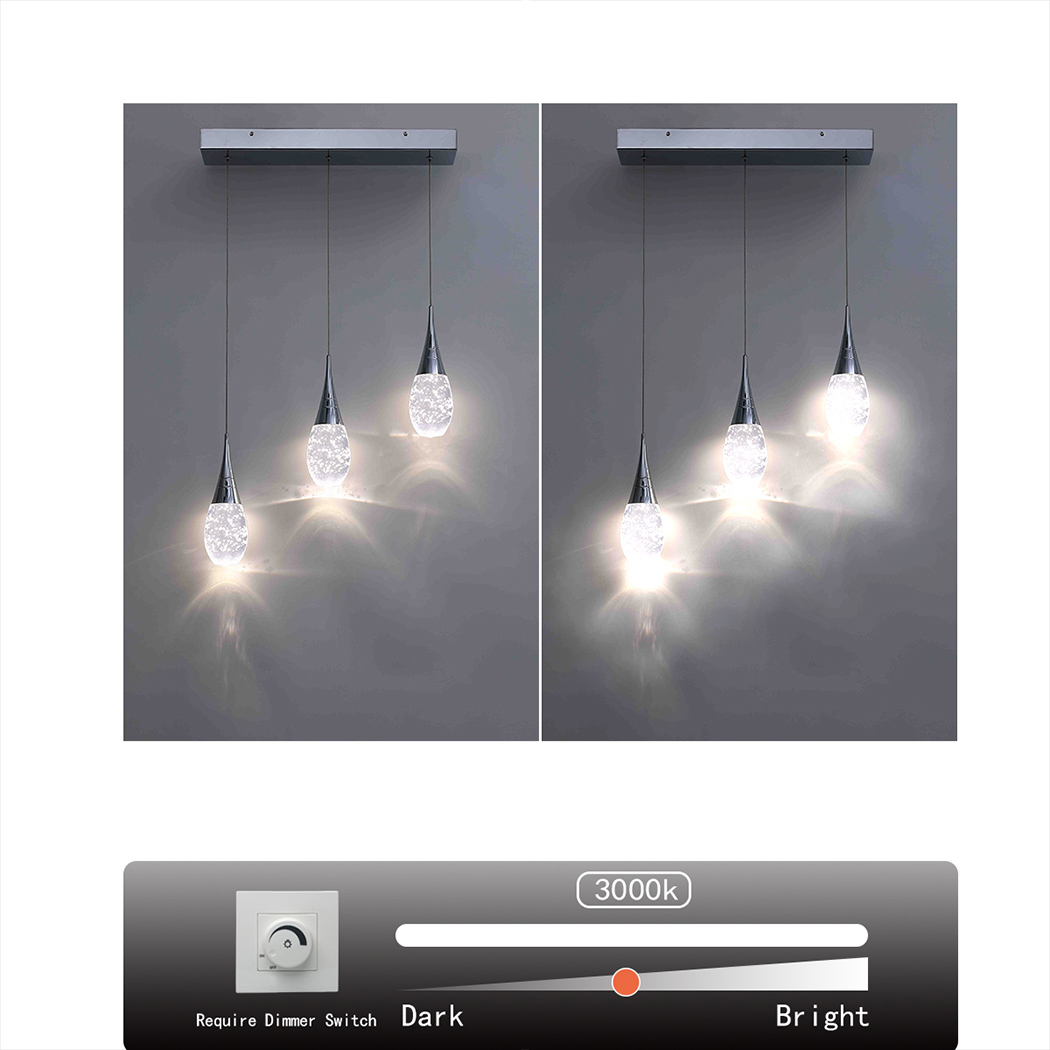 JoollySun Cluster LED Pendant Light 