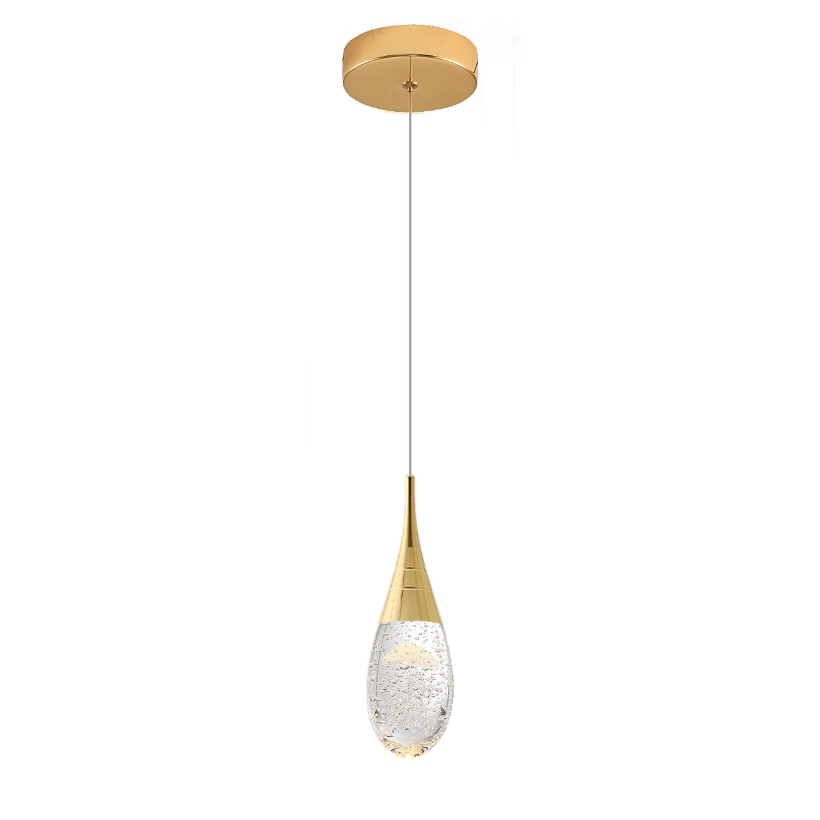 Single Teardrop Pendant Light