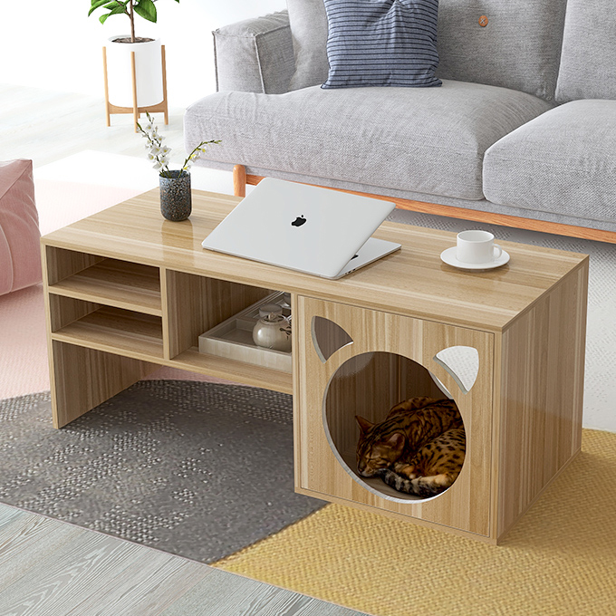 cat coffee table