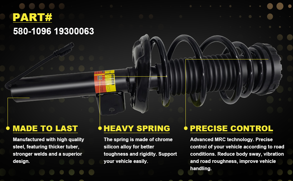 Cadillac Xts 2013 2018 Front Shock Absorber Assembly 580 1096 With