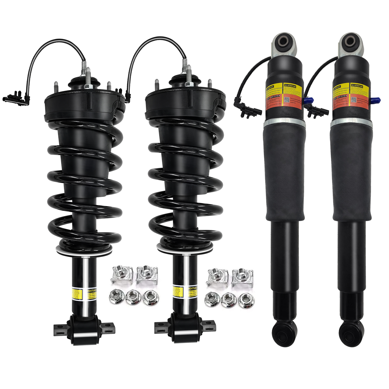 XL LUFT MEISTER 84176631 580-1108 1 PC Front Strut Shock Absorber w/Magnetic Assembly with spring for 2015-2021 Cadillac Escalade Tahoe Suburban Silverado GMC Sierra 1500 Yukon 