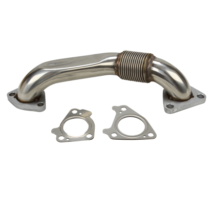 Exhaust Downpipe fit For 2001-2016 Chevy LB7 LLY LBZ LMM LML 6.6L Duramax Diesel