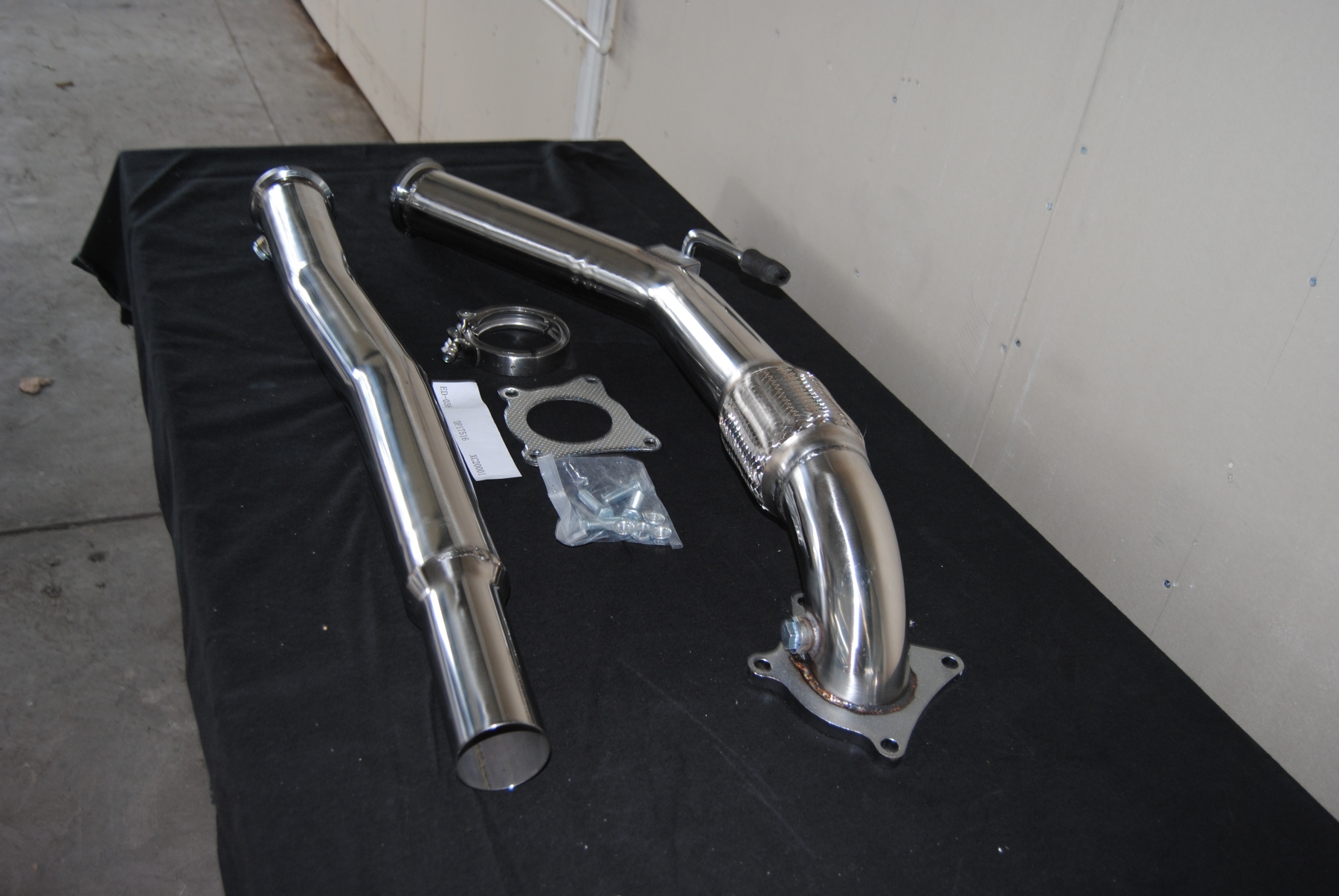 2006-2009 exhaust pipe fit for Golf GTI mk5 mk6