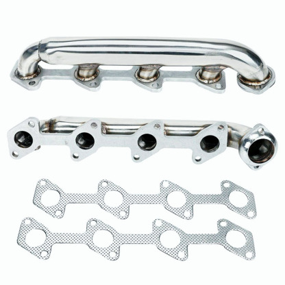 Stainless Exhaust Manifold Header for 2003-2007 Ford Powerstroke F250 F350 6.0