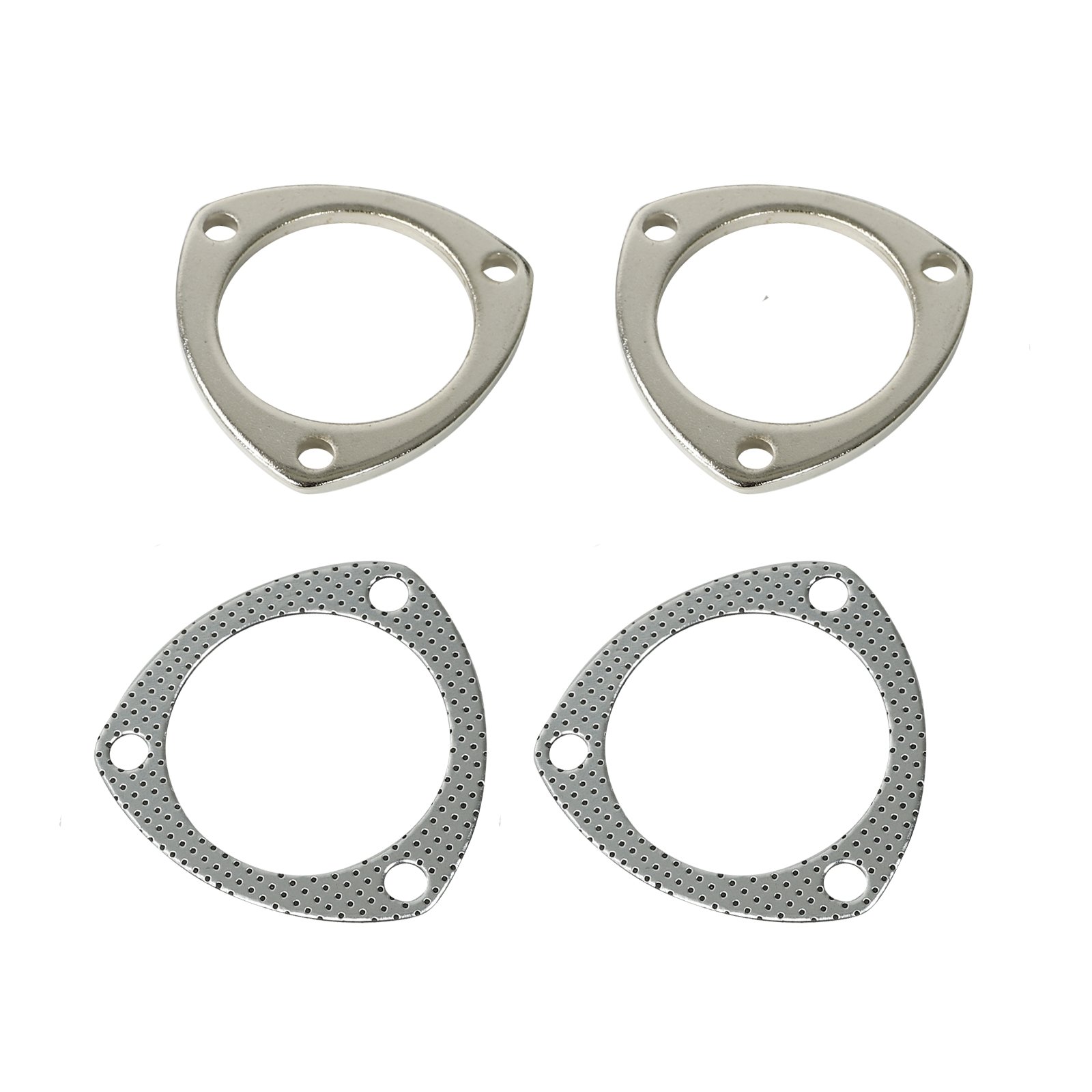 Exhaust Header Manifold For 1972-1991 Dodge Pair 4-1 Long Tube Exhaust Header Manifold + Collector