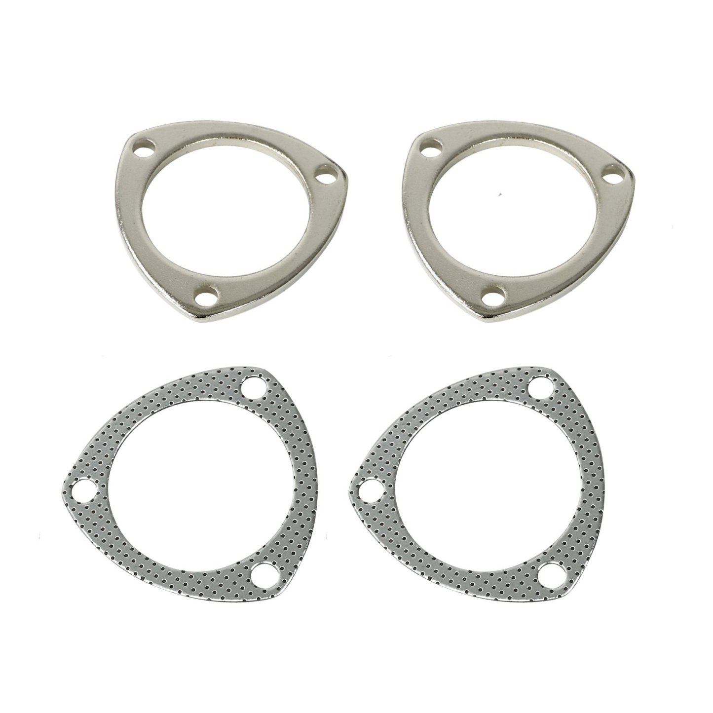 Exhaust Header Manifold For 1972-1991 Dodge Pair 4-1 Long Tube Exhaust Header Manifold + Collector