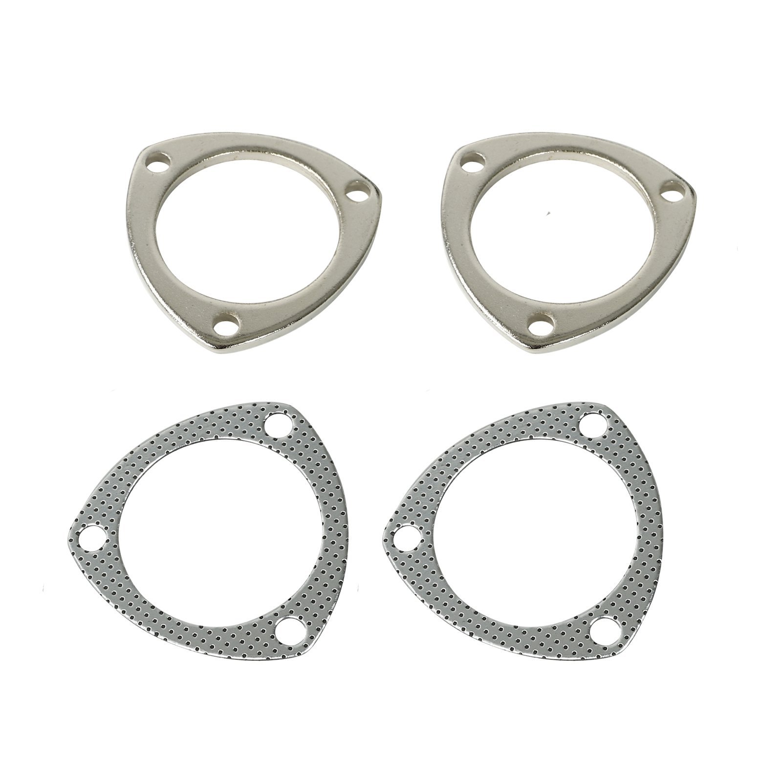 Exhaust Header Manifold For 1972-1991 Dodge Pair 4-1 Long Tube Exhaust Header Manifold + Collector