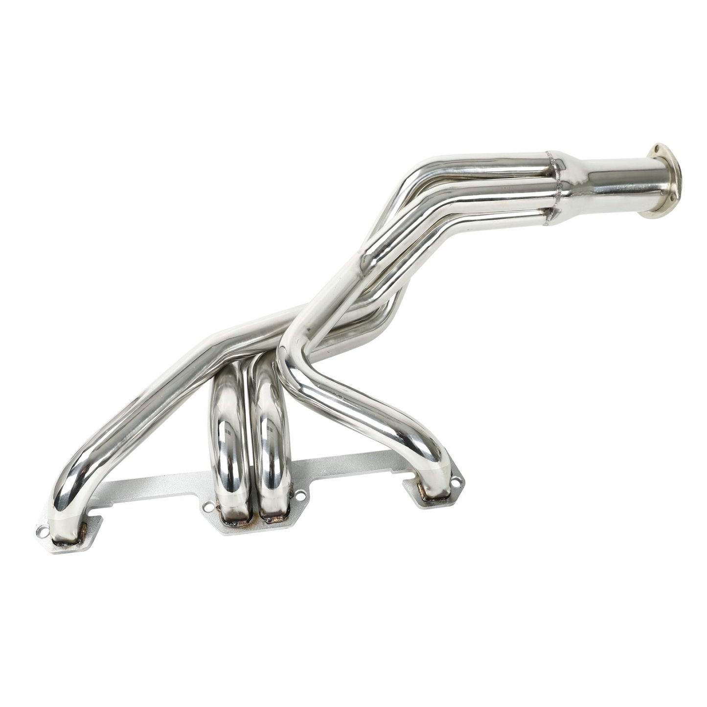 Exhaust Header Manifold For 1972-1991 Dodge Pair 4-1 Long Tube Exhaust Header Manifold + Collector