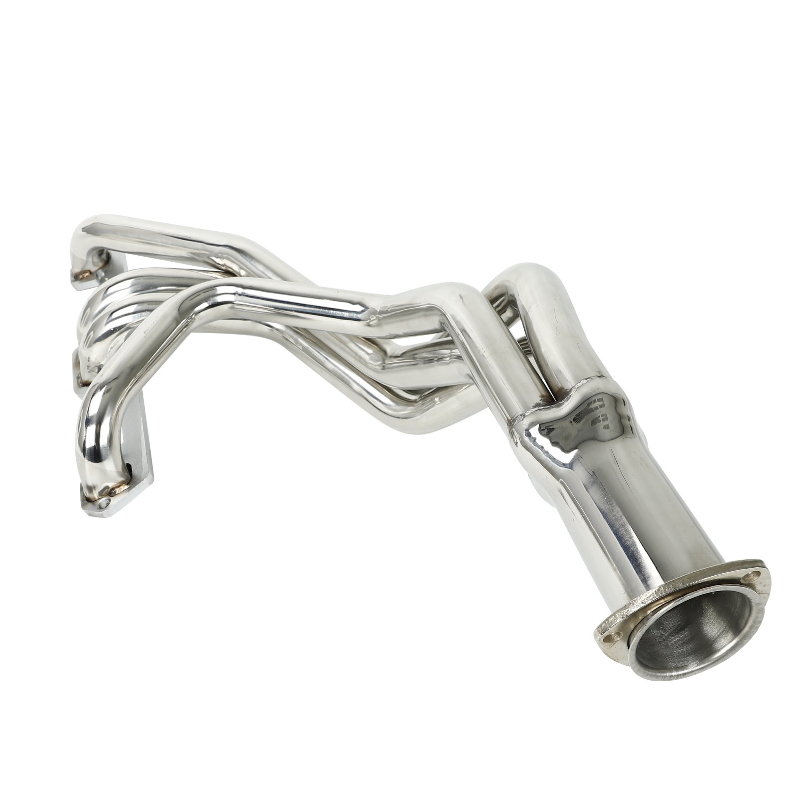 Exhaust Header Manifold For 1972-1991 Dodge Pair 4-1 Long Tube Exhaust Header Manifold + Collector