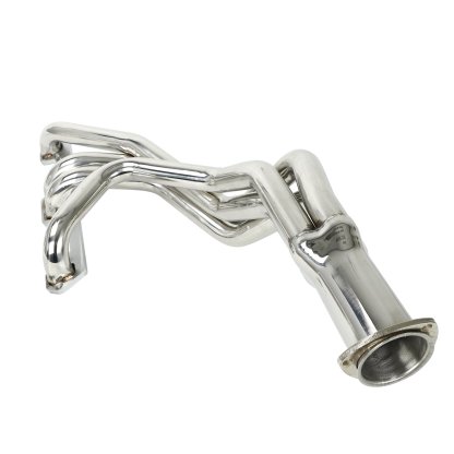 Exhaust Header Manifold For 1972-1991 Dodge Pair 4-1 Long Tube Exhaust Header Manifold + Collector