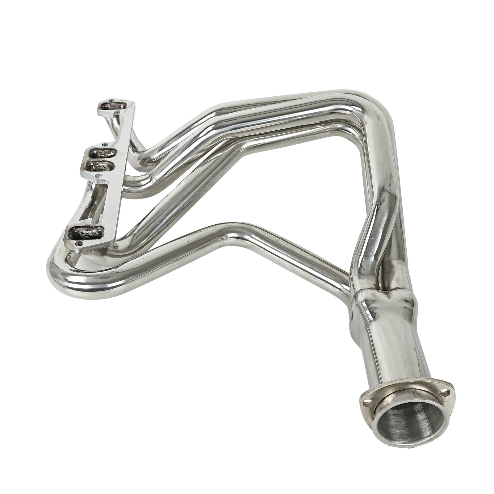 Exhaust Header Manifold For 1972-1991 Dodge Pair 4-1 Long Tube Exhaust Header Manifold + Collector