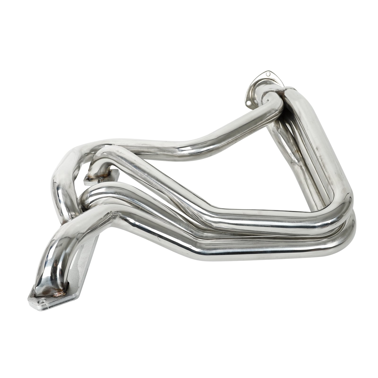 Exhaust Header Manifold For 1972-1991 Dodge Pair 4-1 Long Tube Exhaust Header Manifold + Collector