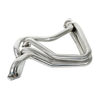 Exhaust Header Manifold For 1972-1991 Dodge Pair 4-1 Long Tube Exhaust Header Manifold + Collector
