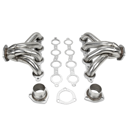 Exhaust Header for Chevy LS1 LSX SWAP 350 Eng Shorty Stainless Block Hugger