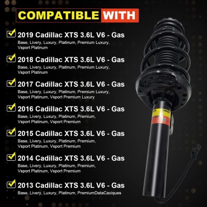 Cadillac XTS 2013-2018 Front Shock Absorber Assembly 580-1096 with electric 19300063