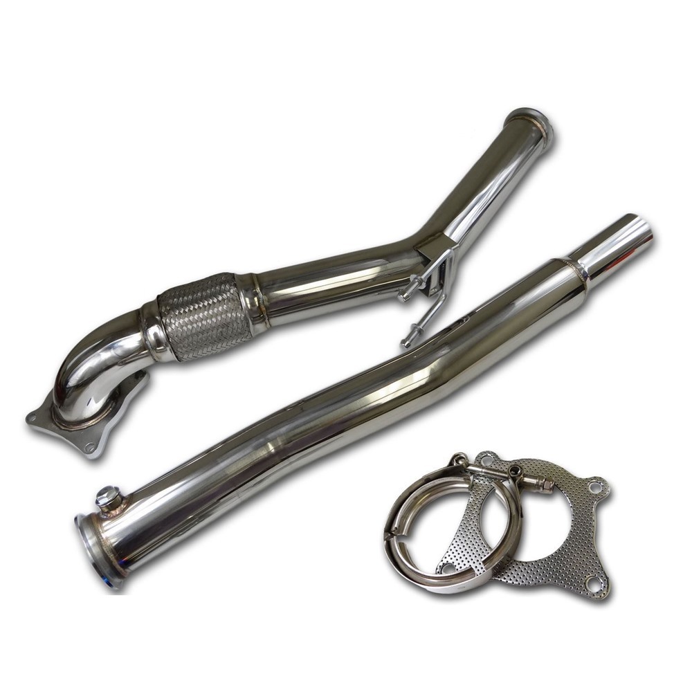 2006-2009 exhaust pipe fit for Golf GTI mk5 mk6