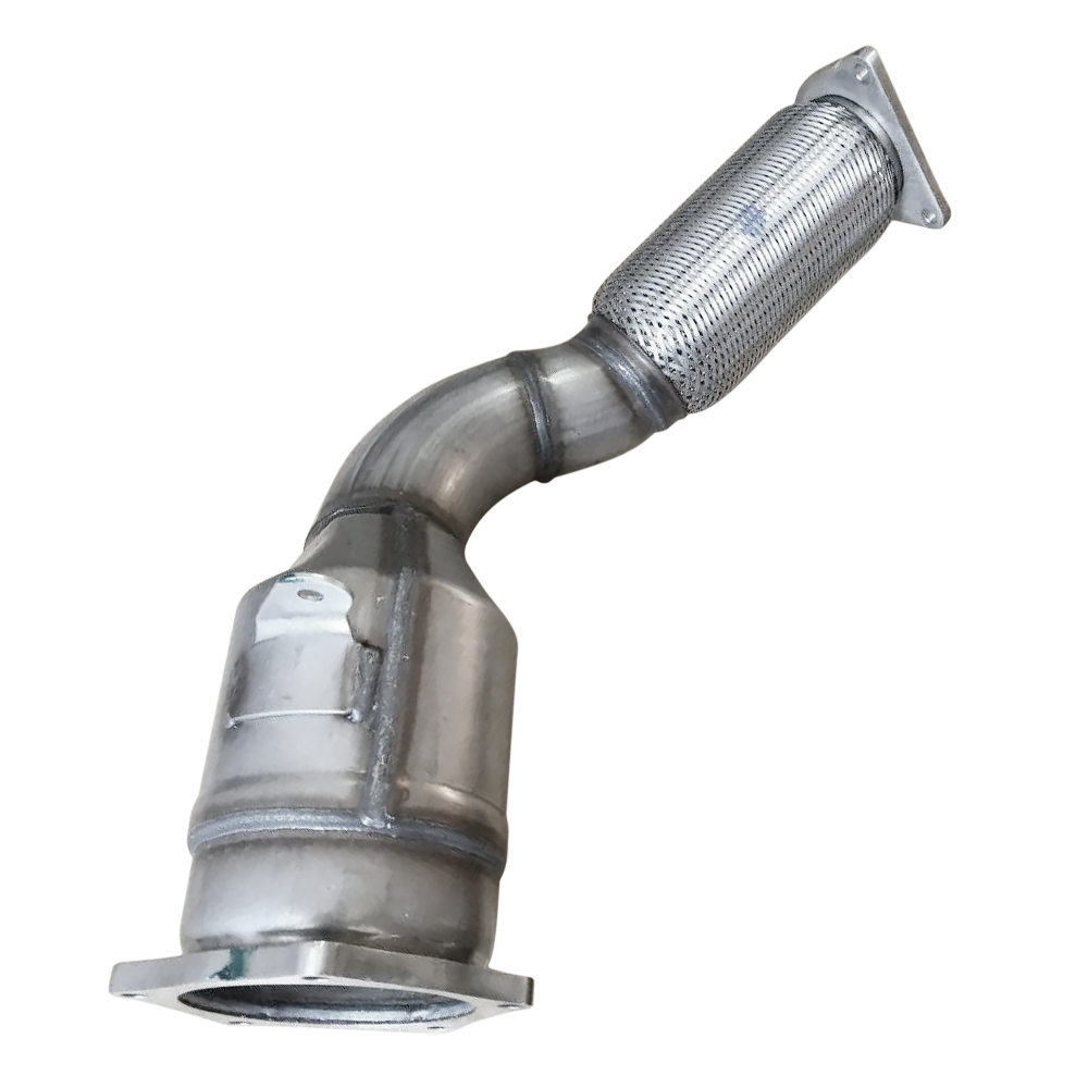 Porsche Cayenne 2003-2006 Front Catalytic Converter Exhaust Pipe Replacement #955113021BX 