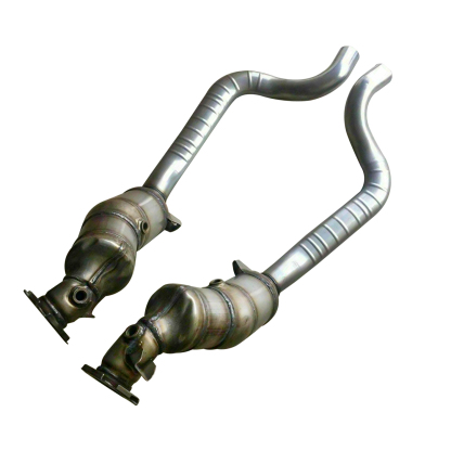Luft Meister 970113349AX Front Catalytic Converter for Porsche Cayenne 2010-2014 GTS 4S, S 4.8L V8 - Gas