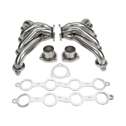 Exhaust Header for Chevy LS1 LSX SWAP 350 Eng Shorty Stainless Block Hugger