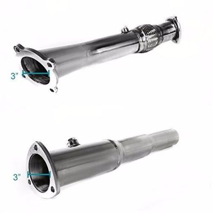 TURBO DOWNPIPE EXHAUST fit for 1999-2004 VW GOLF JETTA BEETLE 1.8T