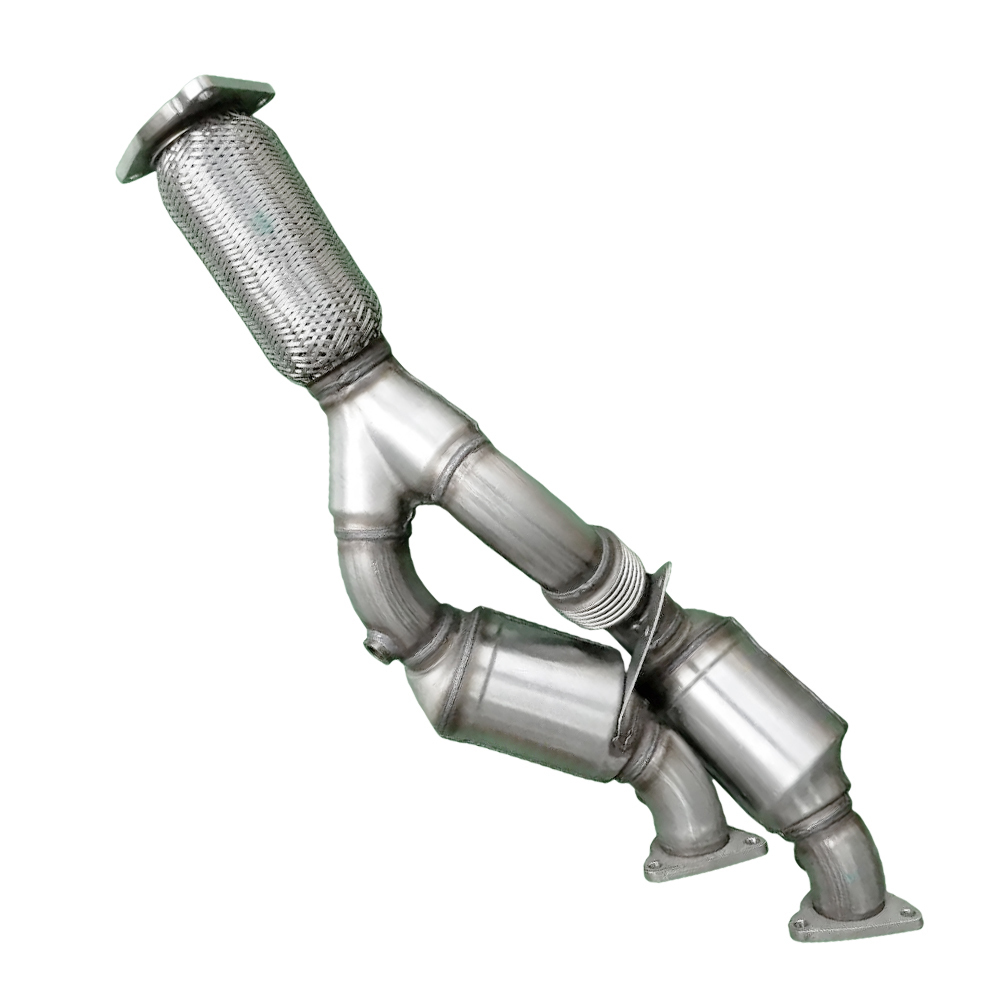 Luft Meister 955113300AX Front Catalytic Converter for Porsche Cayenne 3.2 V6 Base 2004-2006 Volkswagen Touareg 3.2 V6 2003-2006