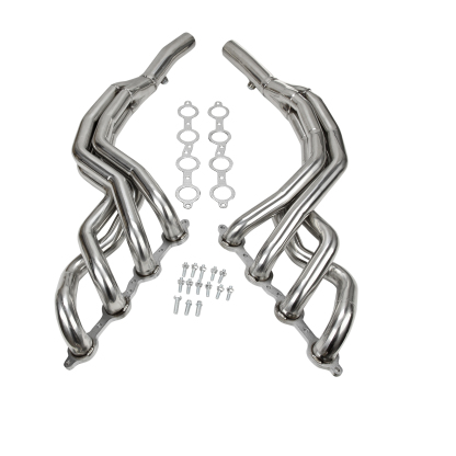Pair Exhaust Headers for 2010-2013 Chevy Camaro SS, 6.2L V8