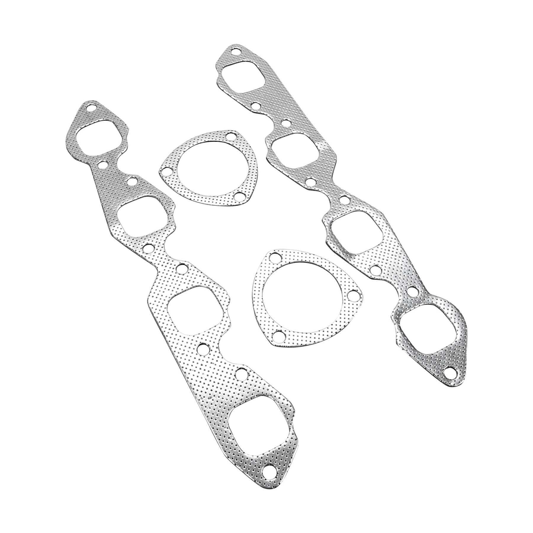 Pair Exhaust Manifold Header fit for Chevy GMC V8 396 402 427 454 502