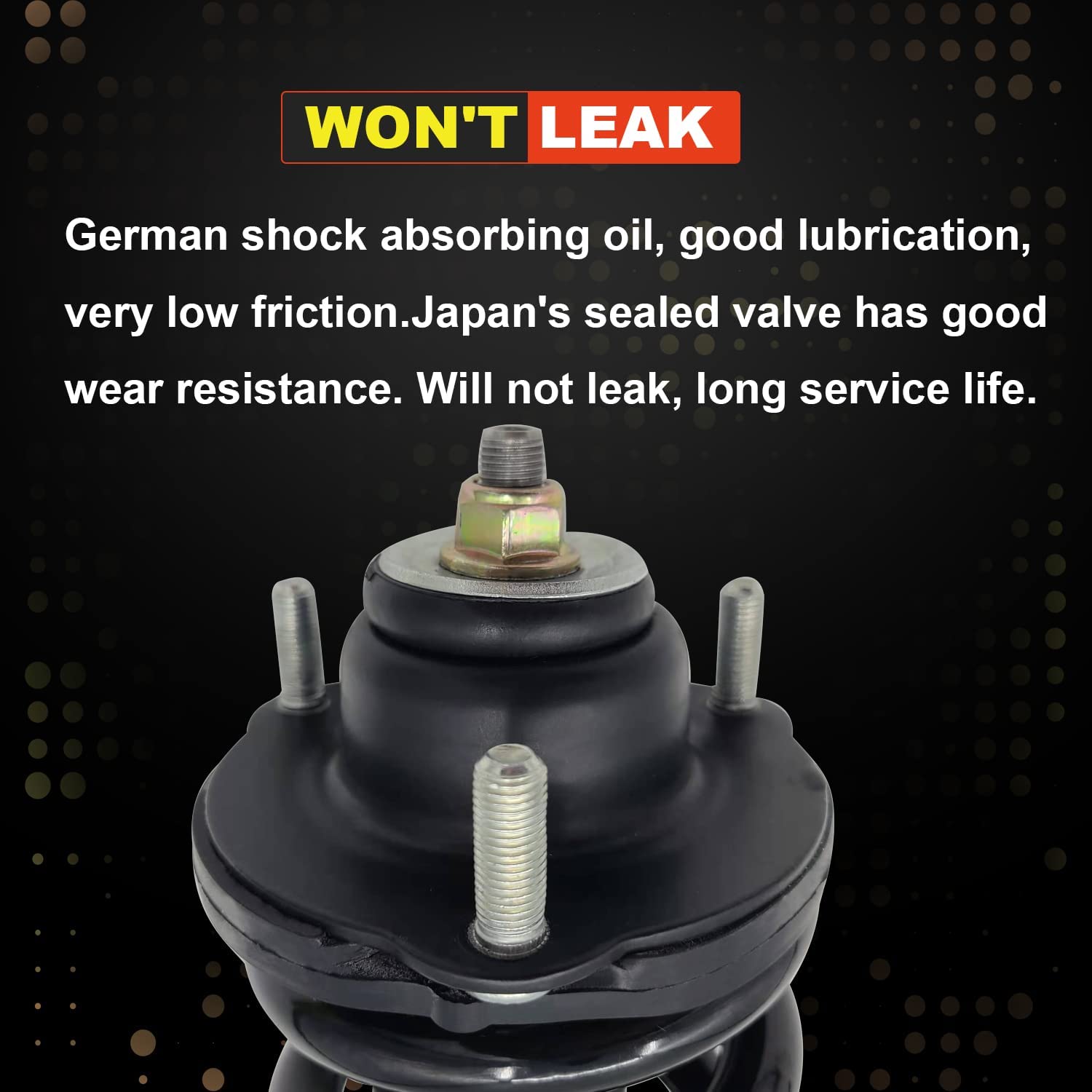 Lexus GX470 Front Shocks Absorber Assembly 48510-69195 48510-69415 fit for Lexus GX470 4.7L 2003-2009 Toyota Land Cruiser Prado 120 2002-2009 LUFT MEISTER