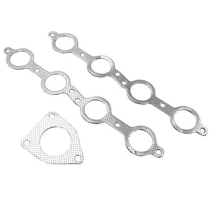 Exhaust Header for 2000-2001 GMC YUKON 4.8L 5.3L with EGR/ 1999-2001 GMC SIERRA 1500 2500 With EGR