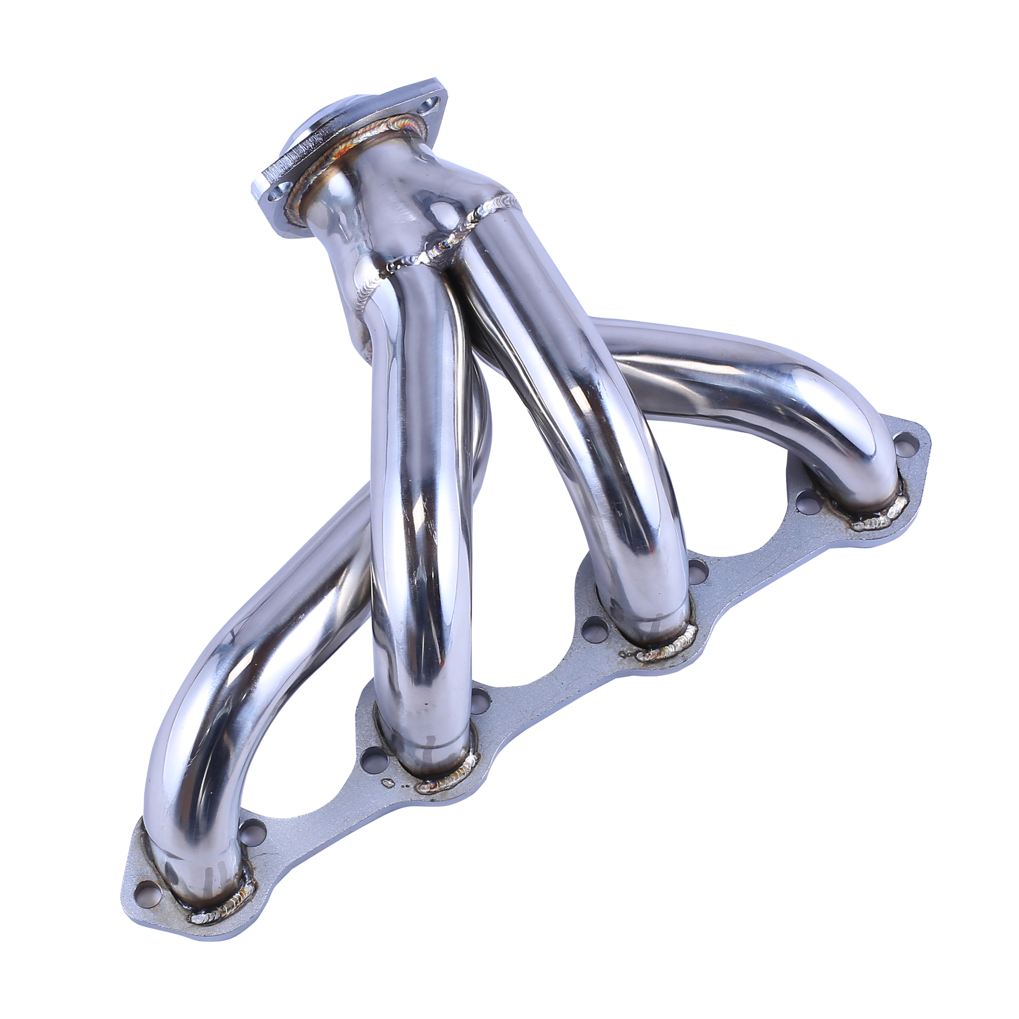 Exhaust Manifold Header For Ford 289-302-351 v8 Stainless Sbc Small Block Hugger