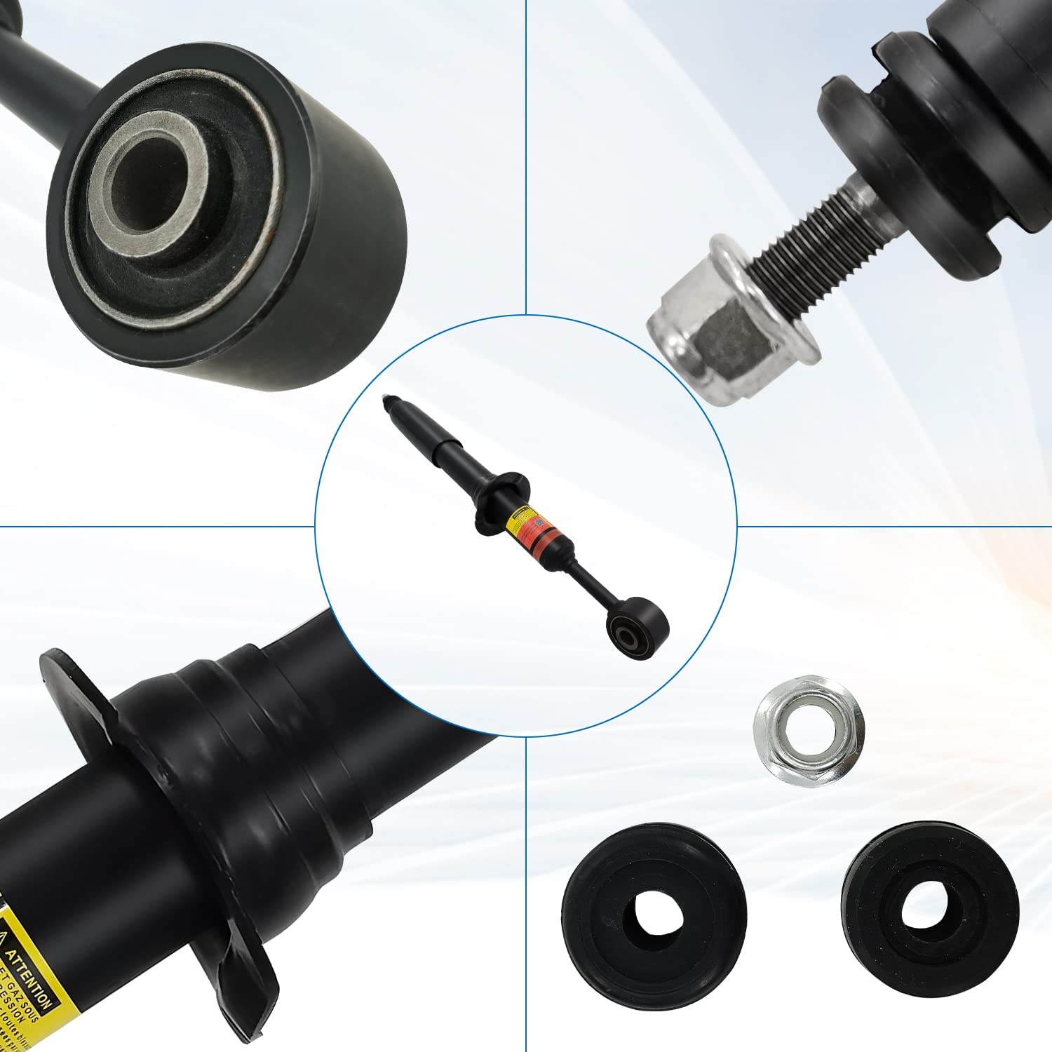 Lexus GX470 Toyota Land Cruiser Prado 120 2002-2009 Front Shocks Absorber 48510-69195 fit for Lexus GX470 2003-2009 Toyota Land Cruiser Prado 120 2002-2009