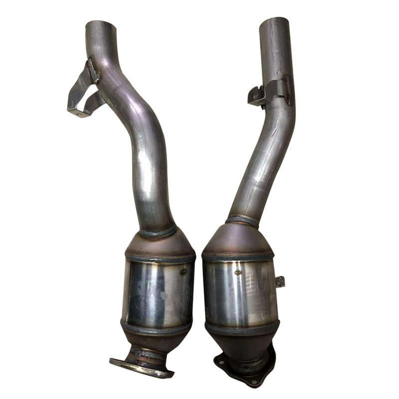 Luft Meister 958113023AX Rear Catalytic Converter Exhaust Pipe for Porsche 4.8L V8 - Gas 2011-2014 Without turbocharger