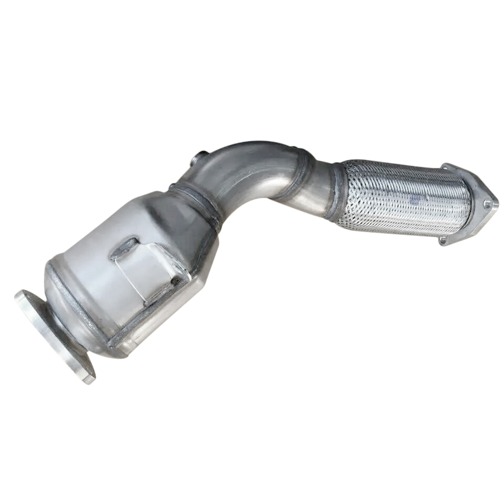 Luft Meister 955113021AX Catalytic Converter Front Exhaust Pipe for Porsche Cayenne 4.5L V8 2003-2006 Without turbocharger