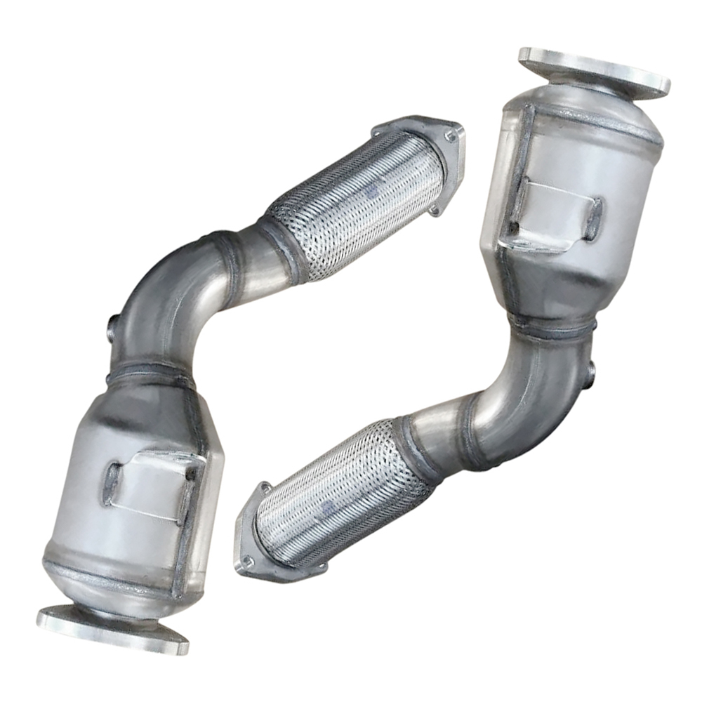 Luft Meister 955113021AX Catalytic Converter Front Exhaust Pipe for Porsche Cayenne 4.5L V8 2003-2006 Without turbocharger