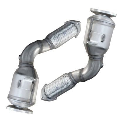 Luft Meister 955113021AX Catalytic Converter Front Exhaust Pipe for Porsche Cayenne 4.5L V8 2003-2006 Without turbocharger