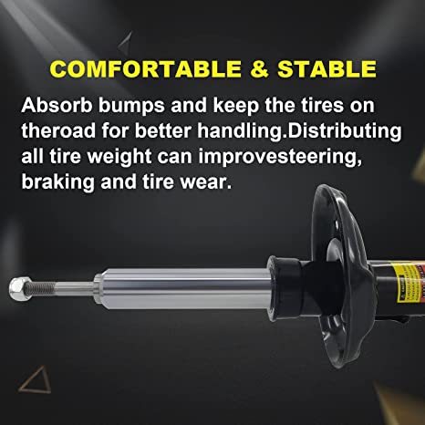 4pcs Cadillac XTS Shock Absorber 2013-2019 Front and Rear 23220530 with electric 580-1096 23220530 LUFT MEISTER