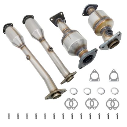 2005-2014 Nissan Frontier/Xterra Catalytic Converter OBD Ⅳ Bolts Gasket fit for 2005-2014 Nissan Frontier/Xterra,2012 NV2500/NV3500,2012-2016 NV1500,2009-2012 Suzuki Equator 4.0L(EPA Compliant)