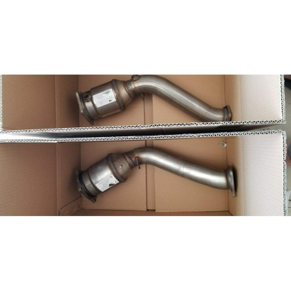 Porsche Cayenne 4.8T Catalytic Converter Front Exhaust Pipe for Porsche Cayenne 4.8T V8 Gas 2011-2018 With turbocharger LUFT MEISTER