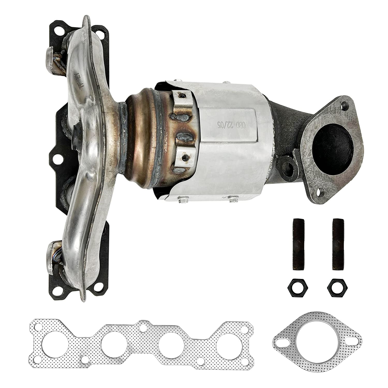 2014-2016 Hyundai Catalytic Converter Exhaust Manifold 285102G445 fit for 2014-2016 Hyundai Santa Fe Sport, 2014-2015 Kia Sorento L4 2.4L